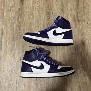 *RARE* Air Jordan 1 Retro Court Purple 2.0